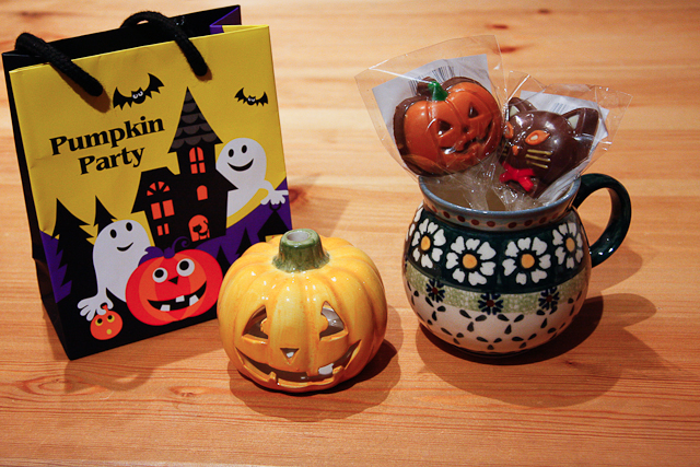 かぼちゃとかお化けとか ケルセン- 愛らしい陶器ポーリッシュポタリー 